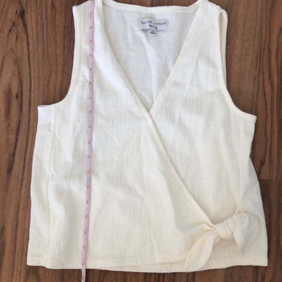 NWOT Madewell Wrap Tie Tank Top - Picture 4 of 4